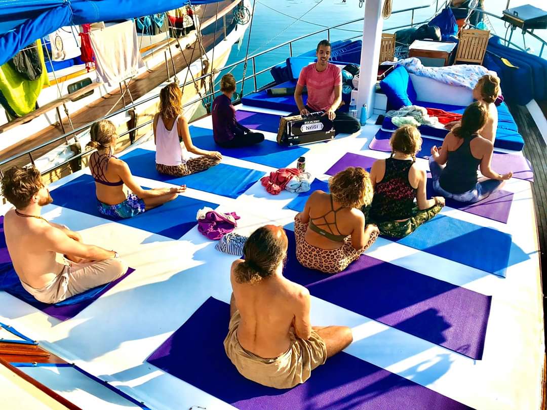 Yogacruising, Yoga on a boat, Yoga in Turkey